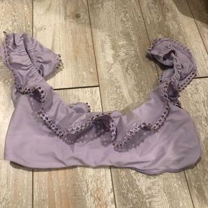 Tobi Purple Swimsuit Top